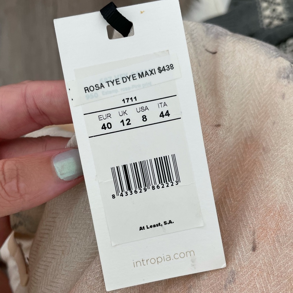 NWT Intropia Rosa Tye Dye Maxi Dress - Picture 2 of 16